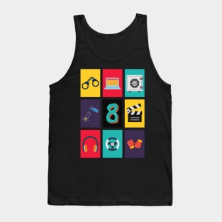 Sense8 Flat Icons Tank Top